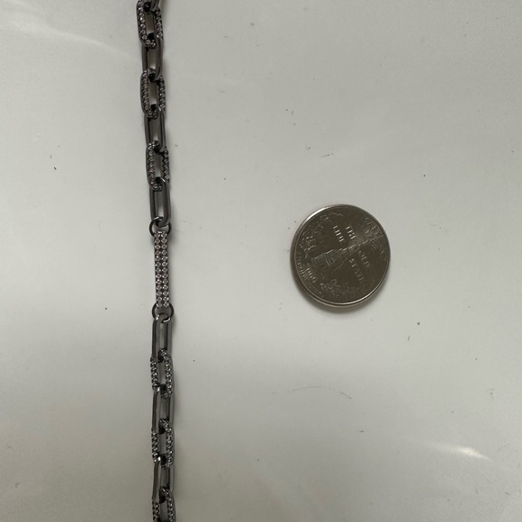 Sterling silver CZ bracelet - Picture 3 of 4